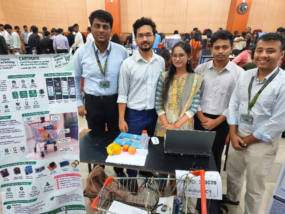 Third prize-winning team at ElectraXhibit 2.0