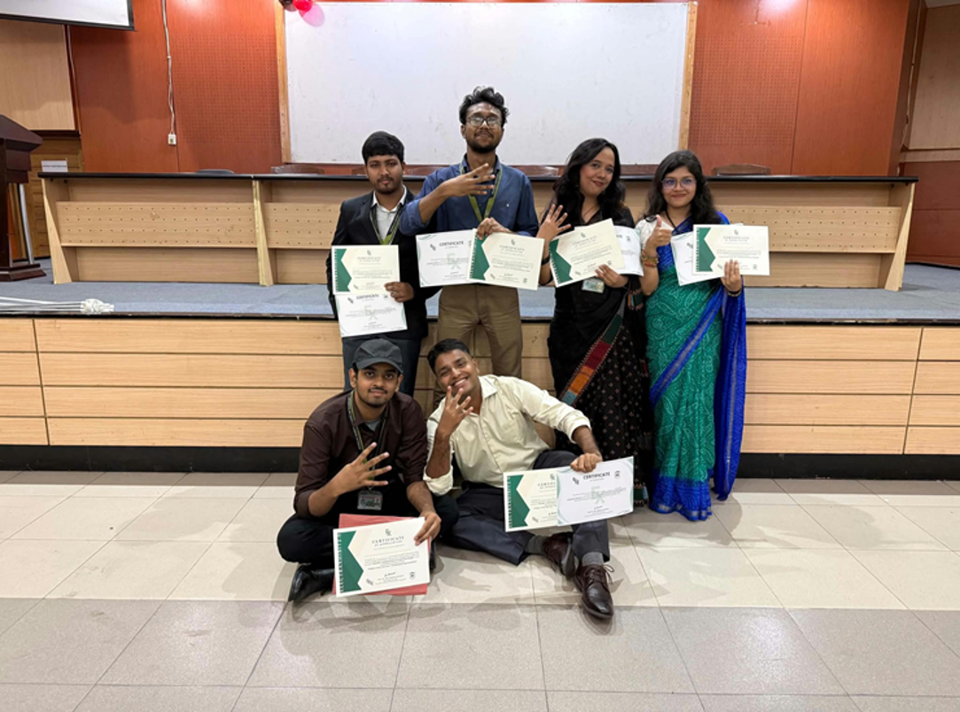 Fourth prize-winning team at ElectraXhibit 2.0
